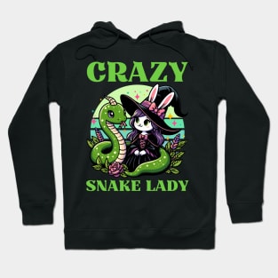 Crazy Snake Lady Hoodie